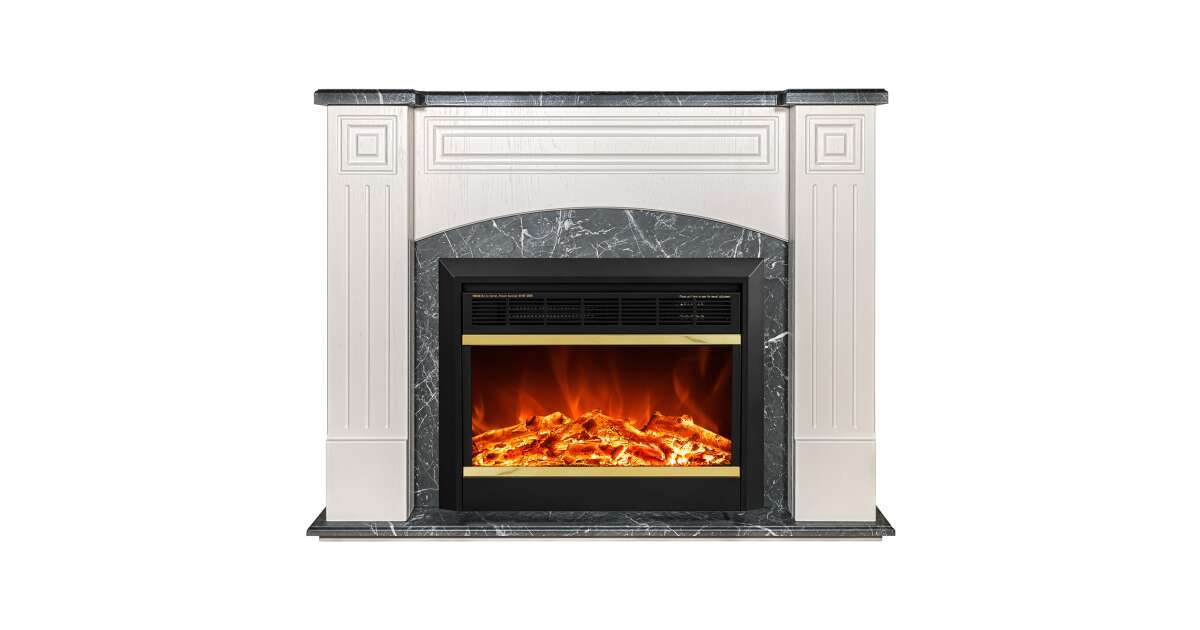 Semineu electric Magnolia & Mars, Art Flame, 900x1150x320 mm, 1500W - 2 | YEO