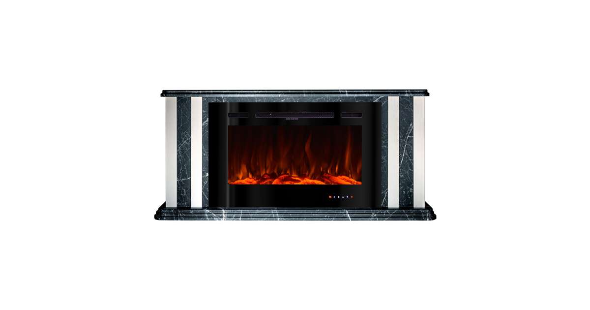 Semineu electric Tatler & Adeli, Art Flame, 700x1500x270 mm, 1500W