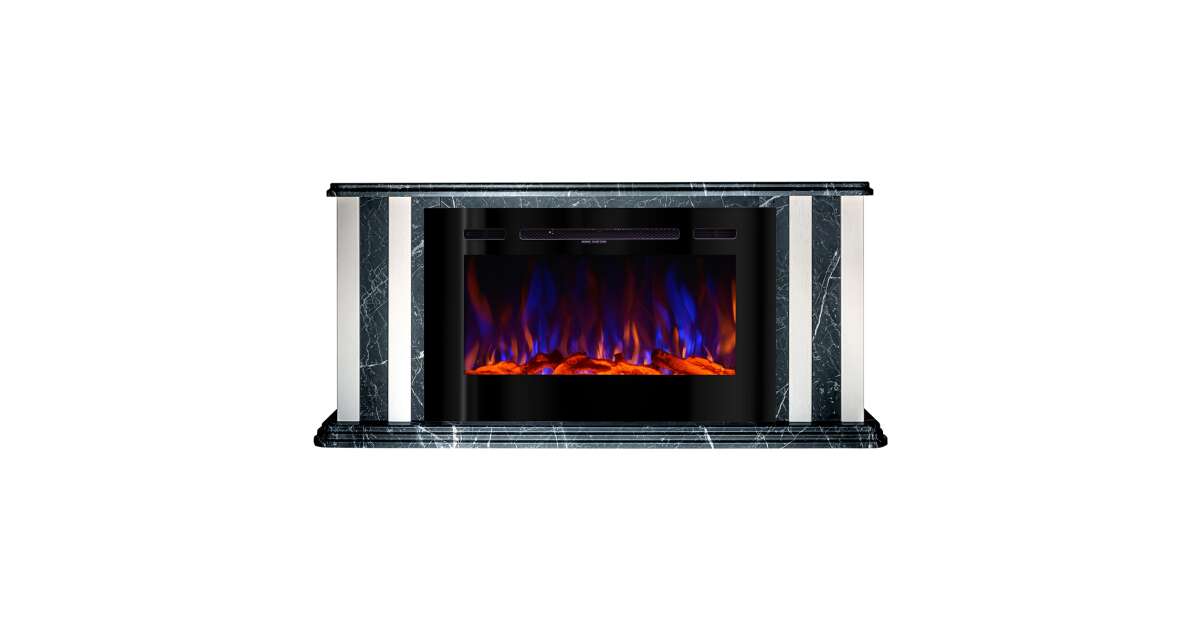 Semineu electric Tatler & Adeli, Art Flame, 700x1500x270 mm, 1500W - 1 | YEO