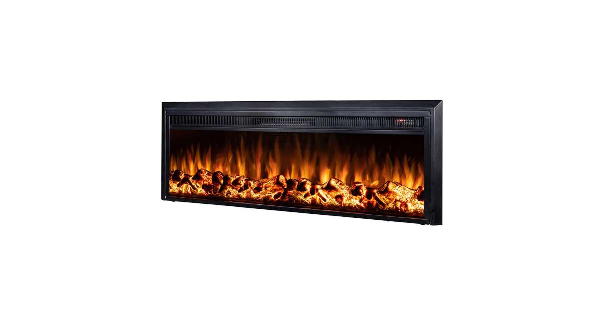 Semineu electric incorporabil Tanzania Lux, 439x1359x180 mm, 1500W - 1 | YEO