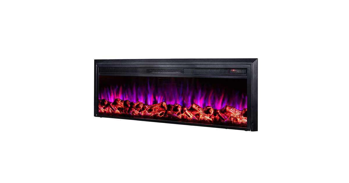 Semineu electric incorporabil Tanzania Lux, 439x1359x180 mm, 1500W - 2 | YEO