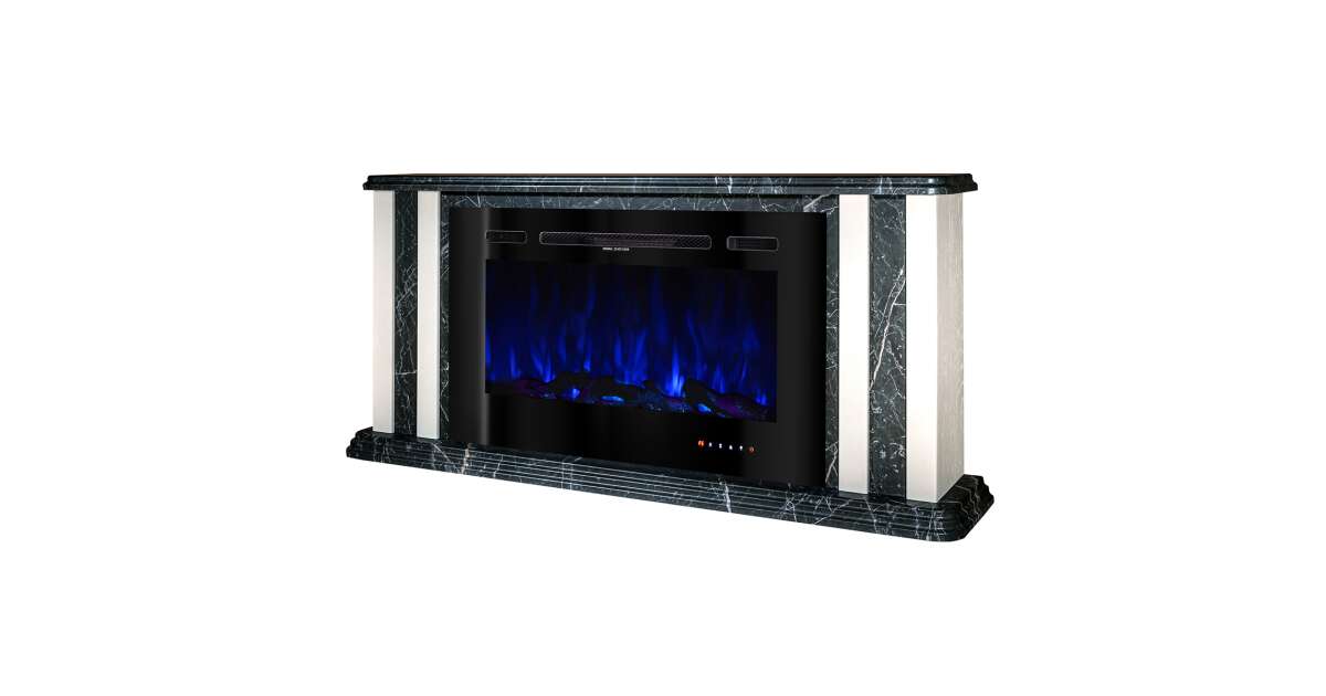 Semineu electric Tatler & Adeli, Art Flame, 700x1500x270 mm, 1500W - 3 | YEO