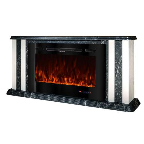 Semineu electric Tatler & Adeli, Art Flame, 700x1500x270 mm, 1500W - 4 | YEO