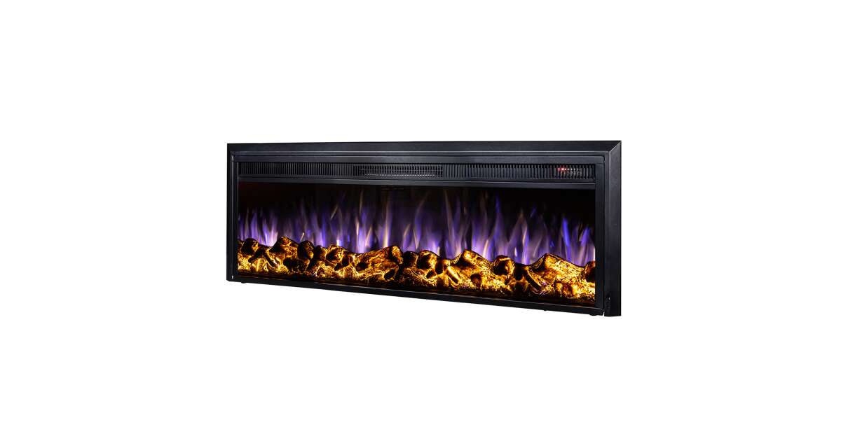 Semineu electric incorporabil Tanzania Lux, 439x1359x180 mm, 1500W - 4 | YEO