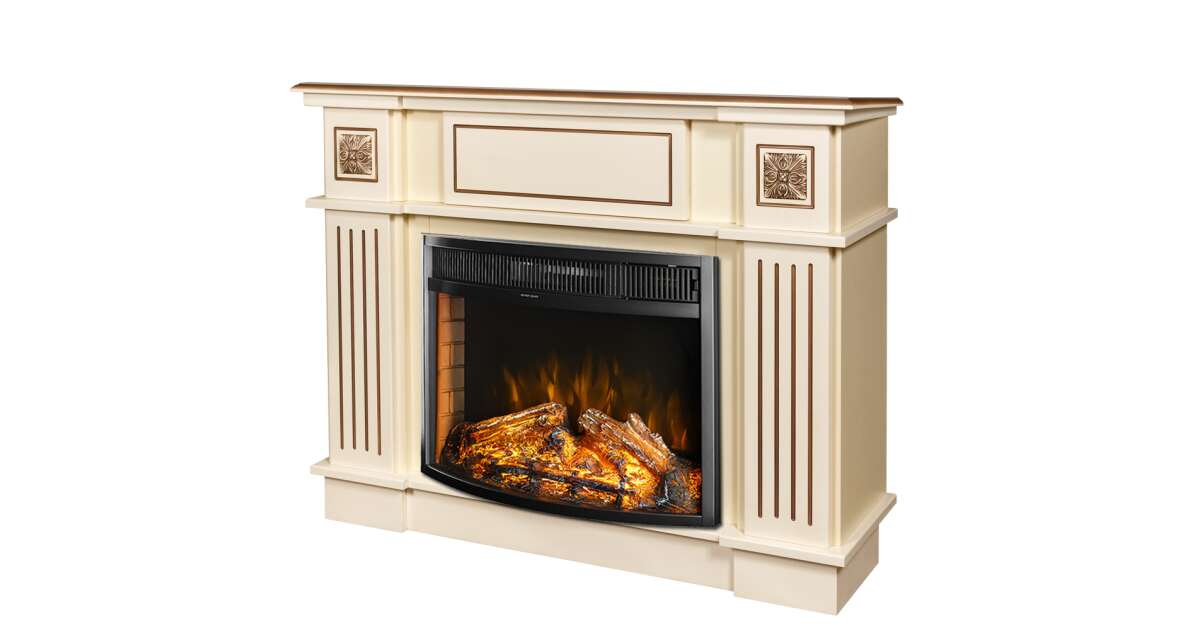 Semineu electric Miracle & Ararat, Art Flame, 929x1200x280 mm, 1950W - 3 | YEO