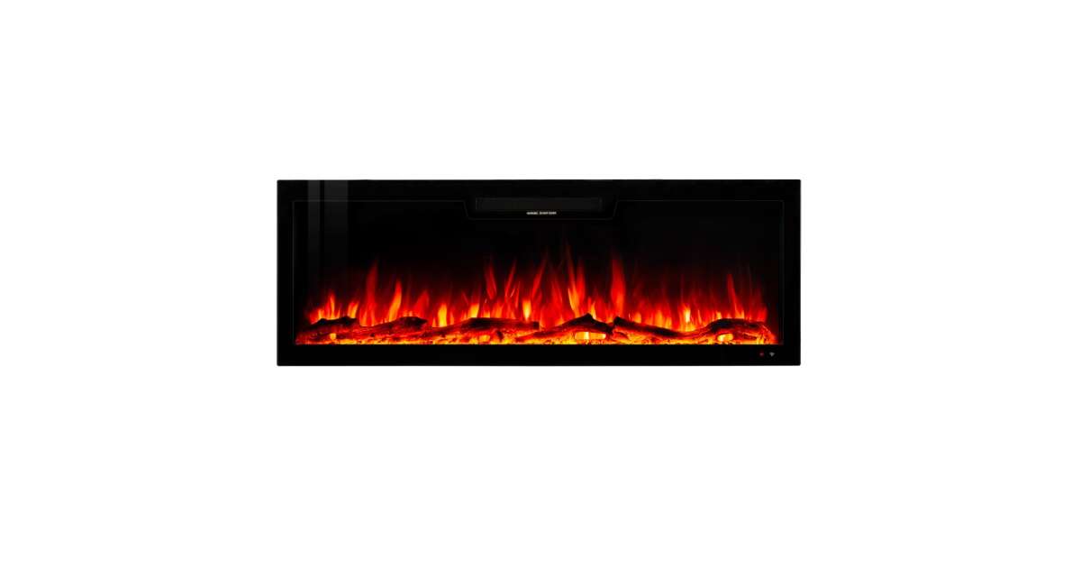 Semineu electric de perete-incorporabil Vegas 42, 457x1067x126 mm, 1500W