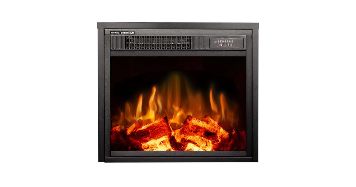 Semineu electric incorporabil Dionis, Art Flame, 429.7x486.5x153.5 mm, 1500W - 2 | YEO