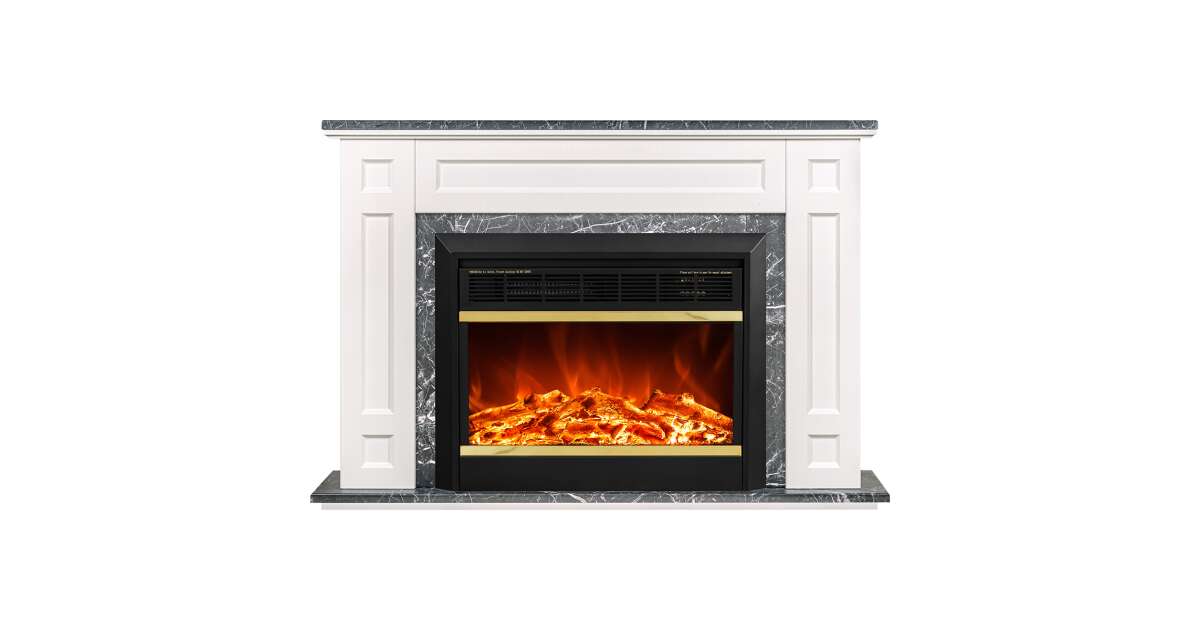 Semineu electric Frida & Mars, Art Flame, 780x1150x270 mm, 1500W - 1 | YEO
