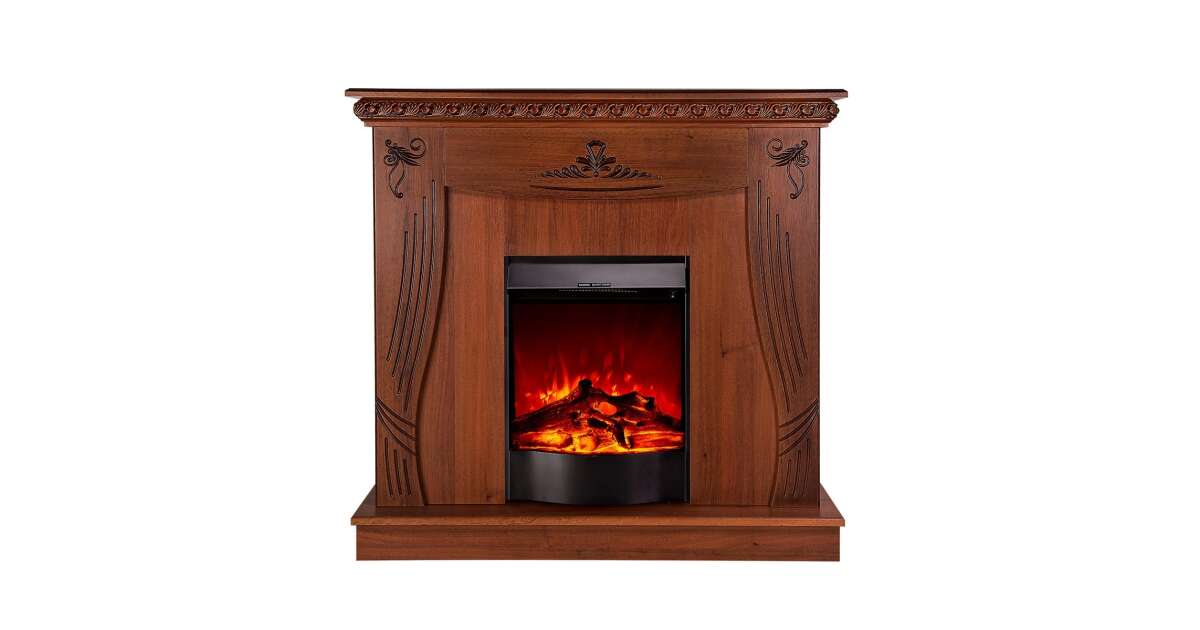 Semineu electric Napoli nuc & Corsica, Art Flame, 1035x1100x300 mm, 1500W
