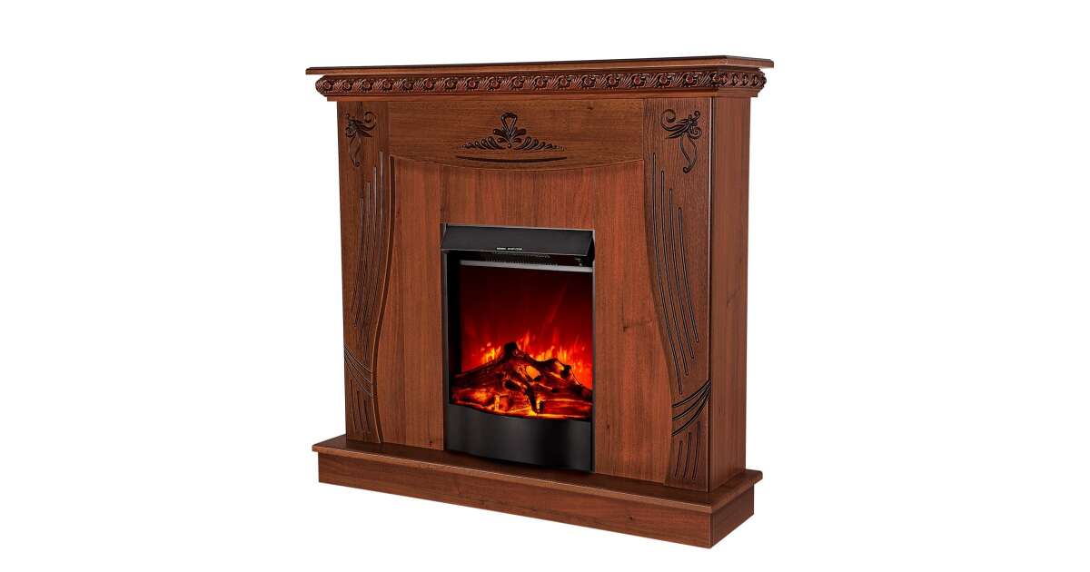 Semineu electric Napoli nuc & Corsica, Art Flame, 1035x1100x300 mm, 1500W - 1 | YEO