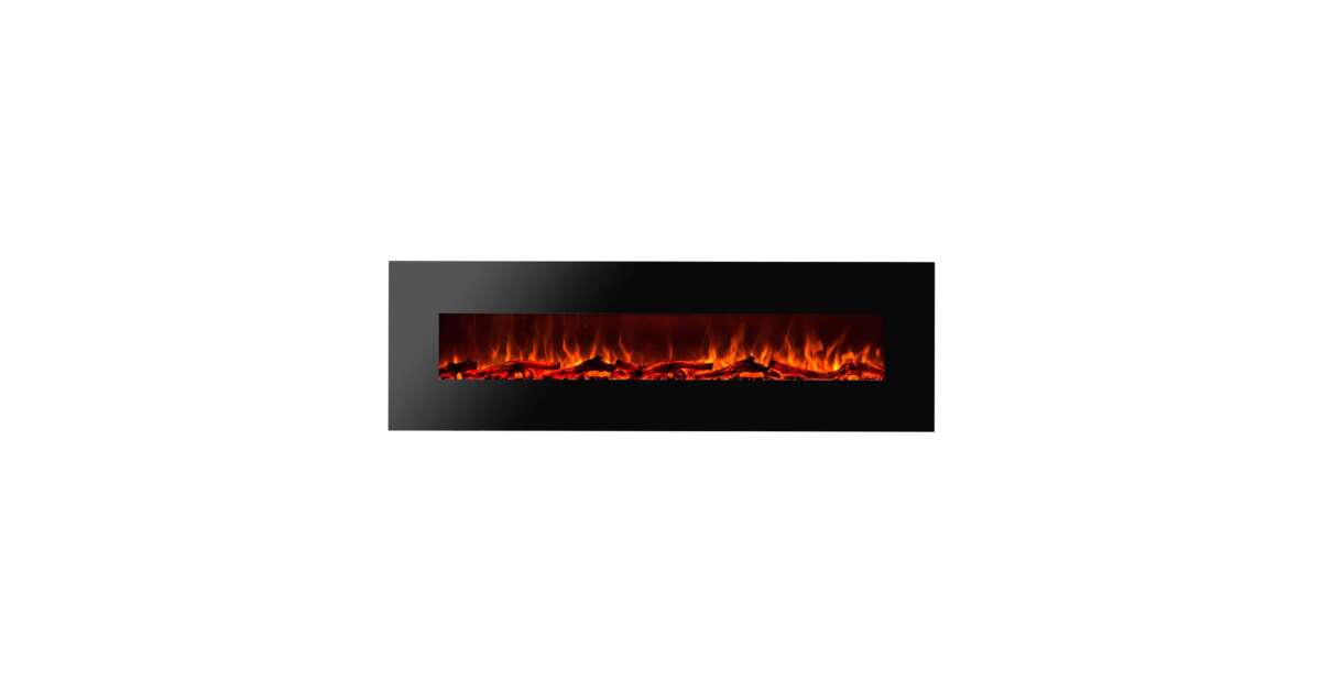 Semineu electric de perete Elit, 550x1824x140 mm, 1500W