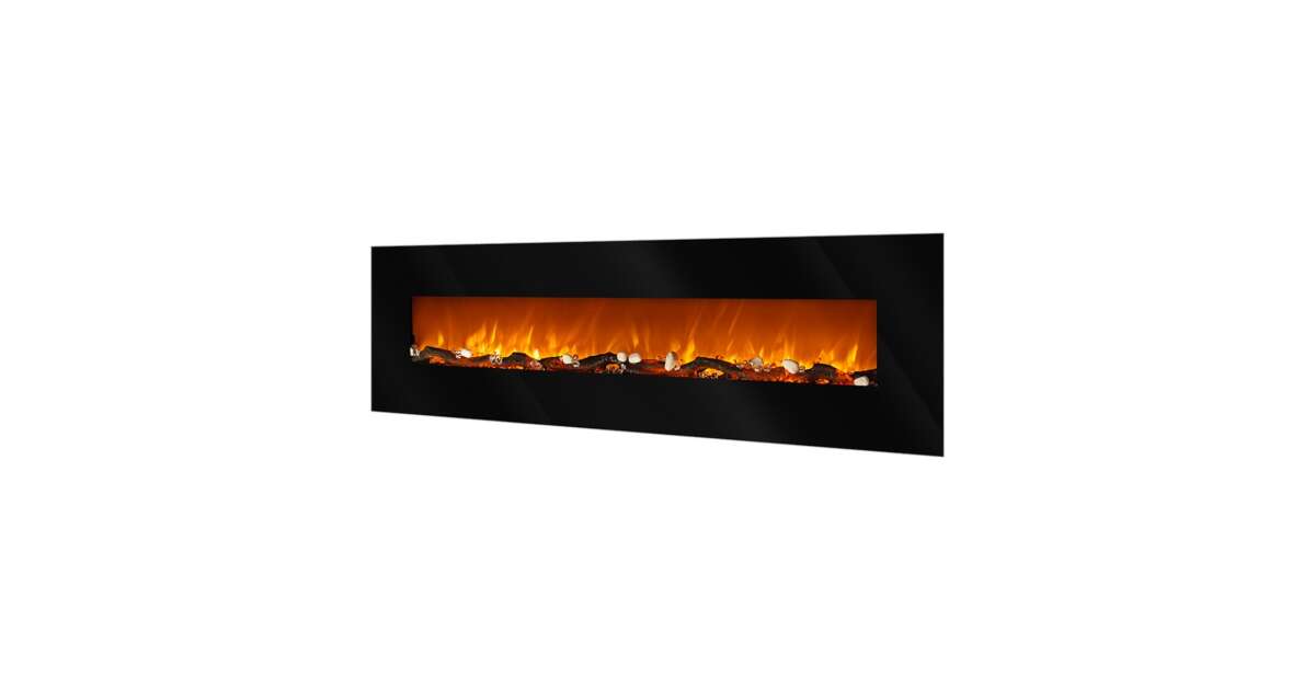 Semineu electric de perete Elit, 550x1824x140 mm, 1500W - 2 | YEO