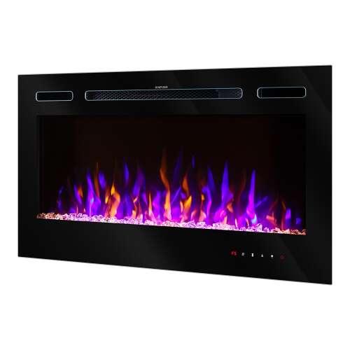 Semineu electric de perete-incorporabil Adeli, 544x915x140 mm, 1500W