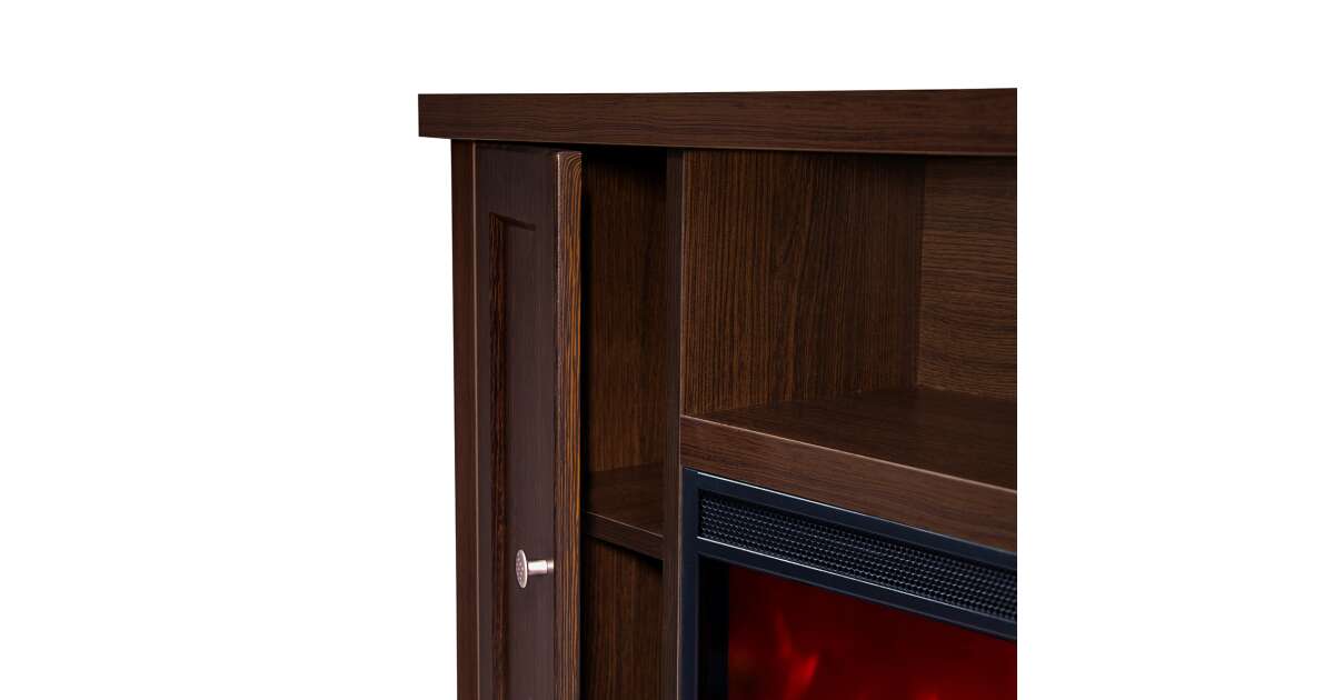 Semineu electric Mozart Maro inchis & Tasmania, Art Flame, 750x1500x300 mm, 1500W