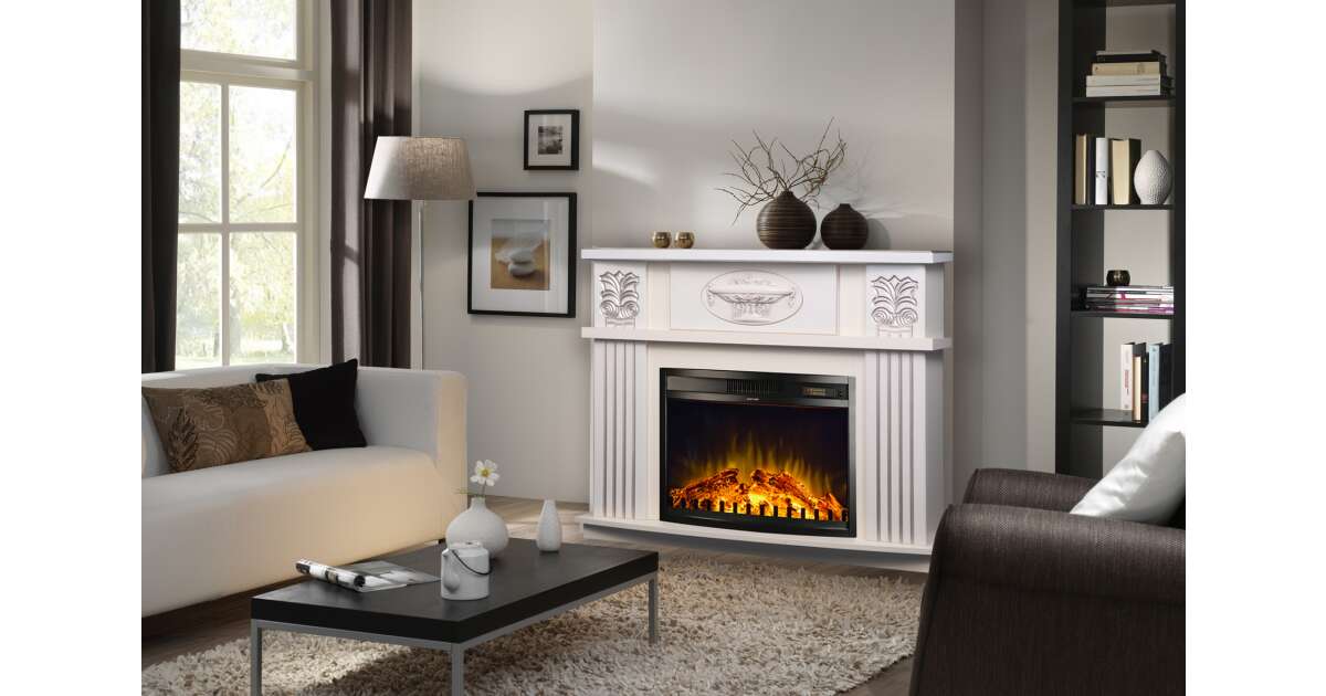 Semineu electric Roma mini vanilie & Zakynthos, Art Flame, 974x1200x318 mm, 1500W - 2 | YEO