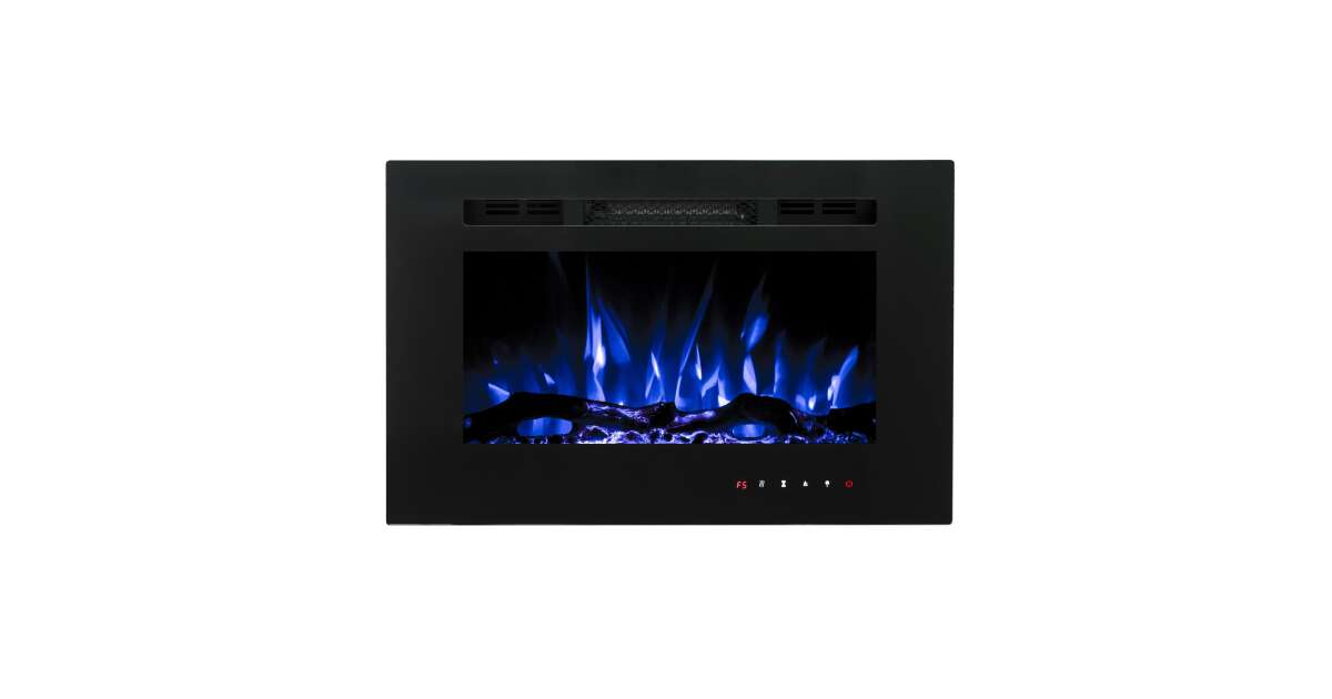 Semineu electric de perete-incorporabil Aladin, 420x660x124 mm, 1500W