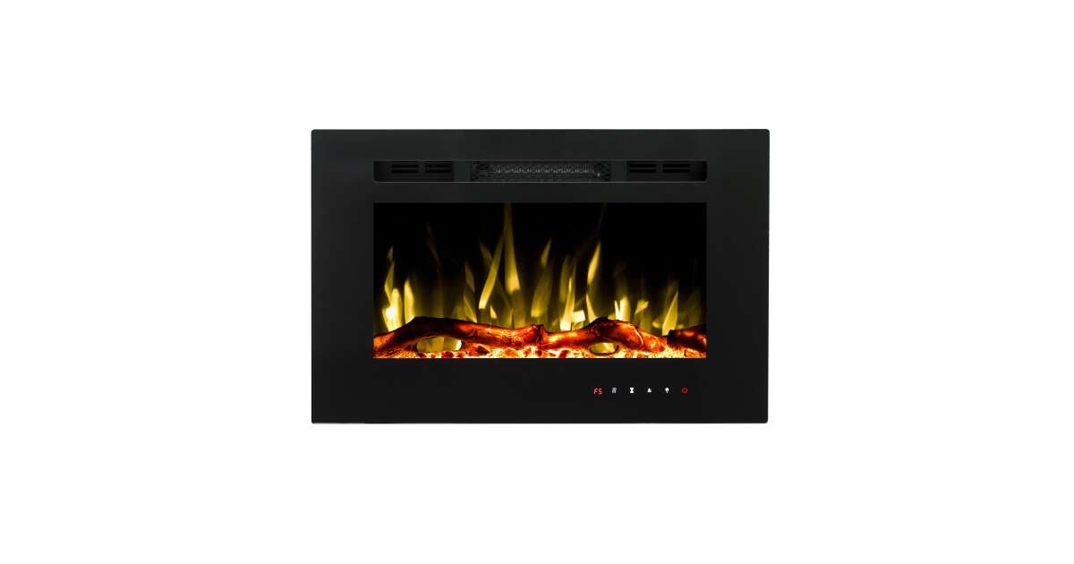 Semineu electric de perete-incorporabil Aladin, 420x660x124 mm, 1500W