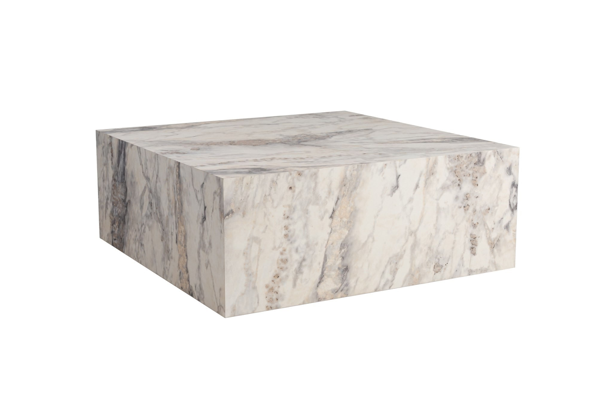 Masuta de cafea, Hanah Home, mdf, marmura freesia, 90x35x90 cm