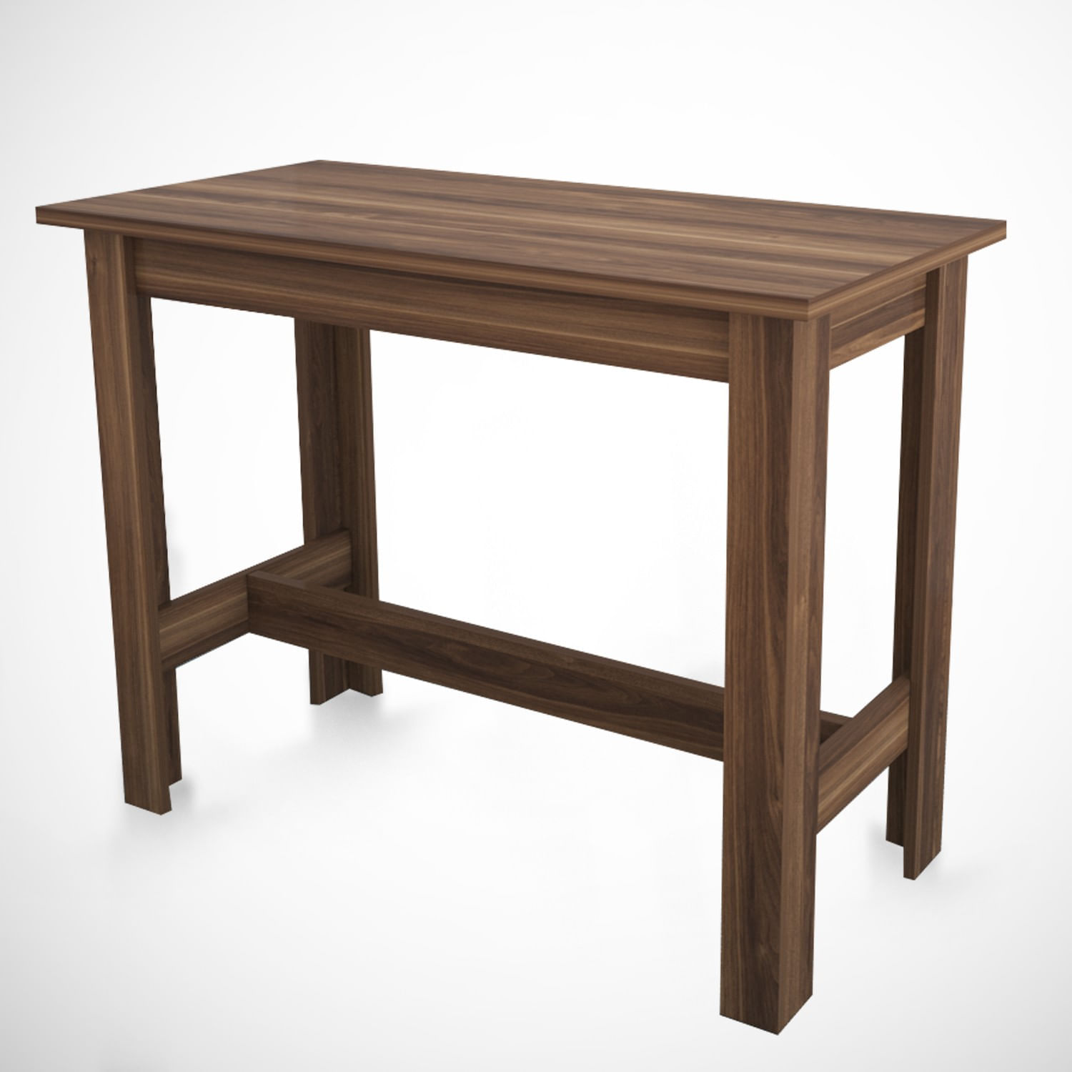 Masa de dining, Hanah Home, pal melaminat, nuc, 120x60x93 cm