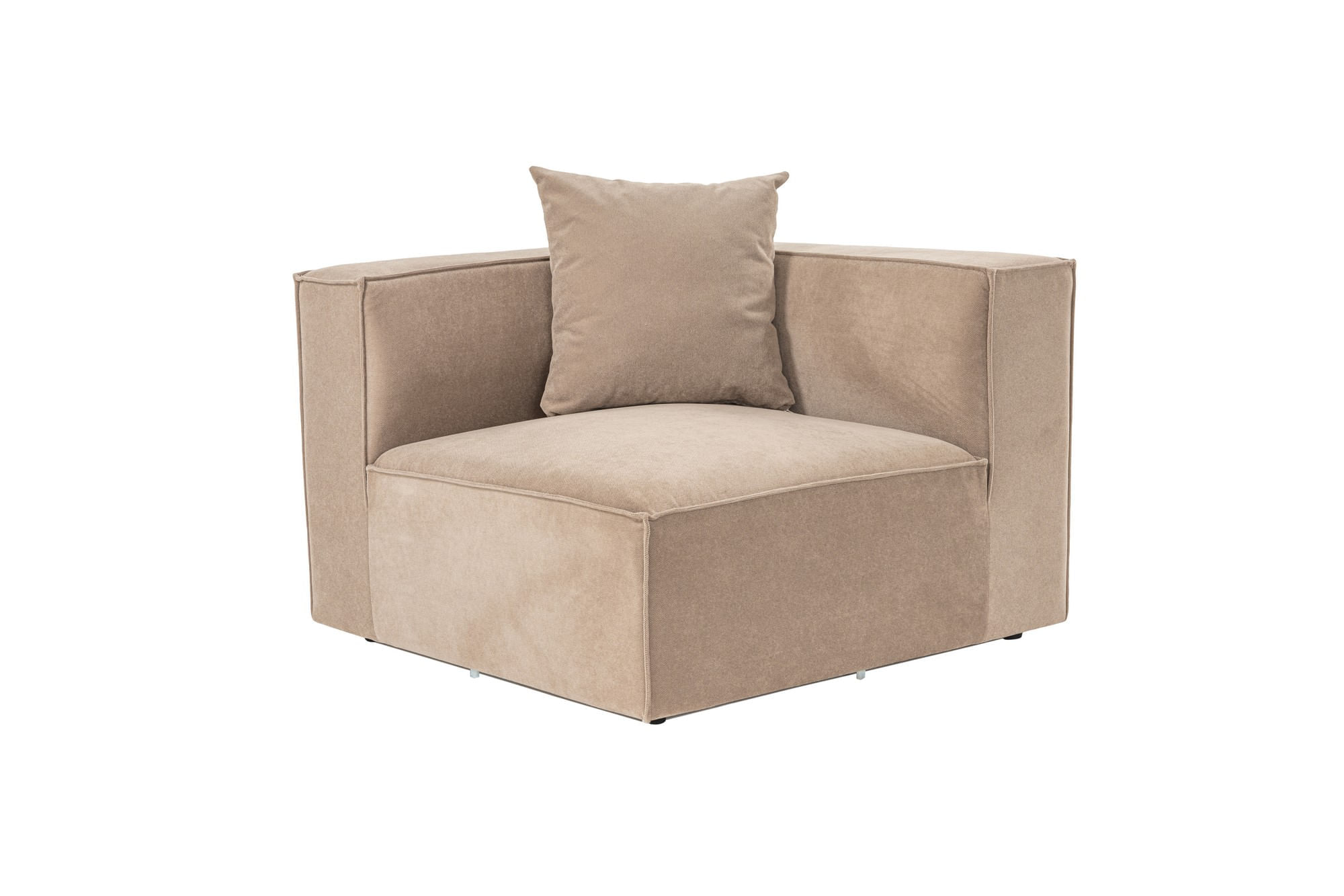 Canapea 1 loc, Atelier Del Sofa, in, cappuccino, 96x70x104 cm, 560ARE2310 — imaginea 2