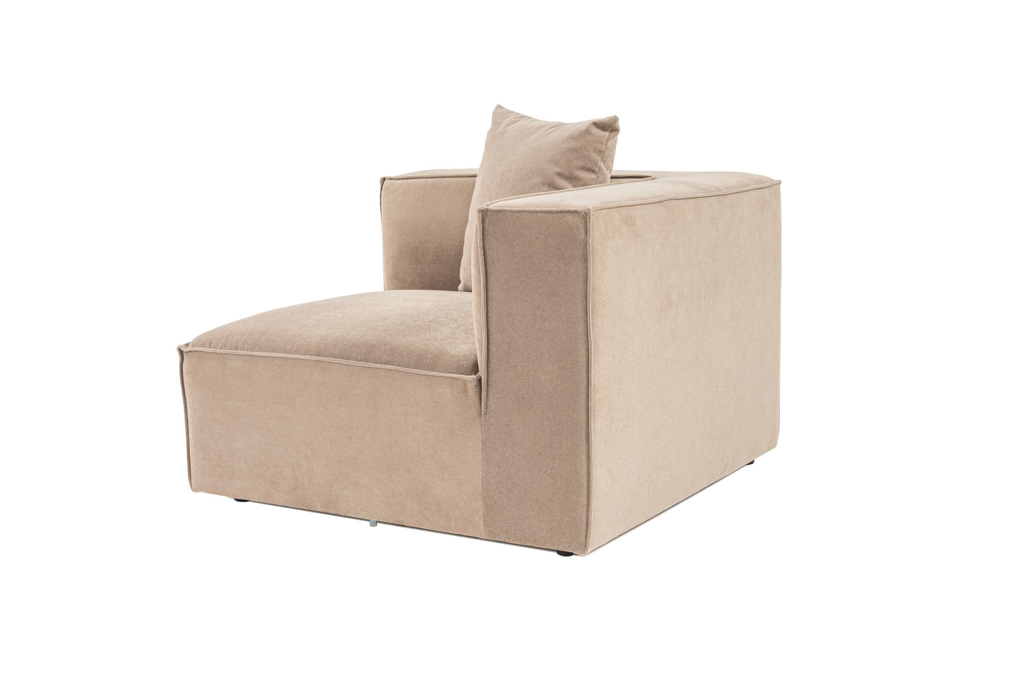 Canapea 1 loc, Atelier Del Sofa, in, cappuccino, 96x70x104 cm, 560ARE2310 — imaginea 3