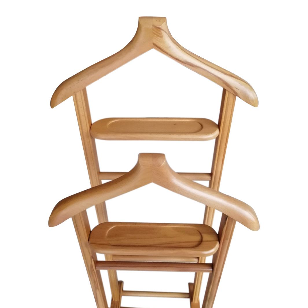 Valet, Hanah Home, lemn masiv, natural, 33.5x46x120 cm - 4 | YEO
