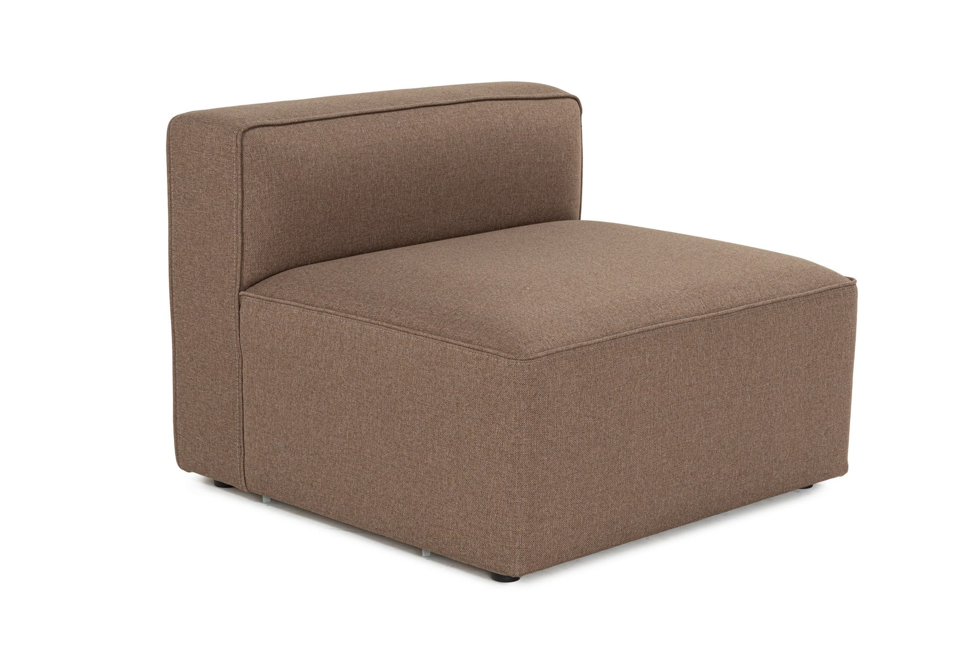 Canapea 1 loc, Atelier Del Sofa, material textil, maro, 90x90x69 cm — imaginea 2