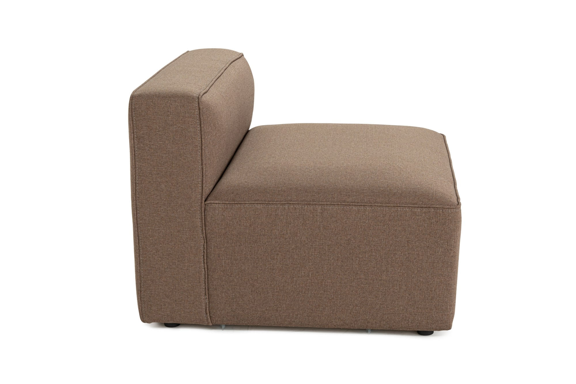 Canapea 1 loc, Atelier Del Sofa, material textil, maro, 90x90x69 cm — imaginea 3