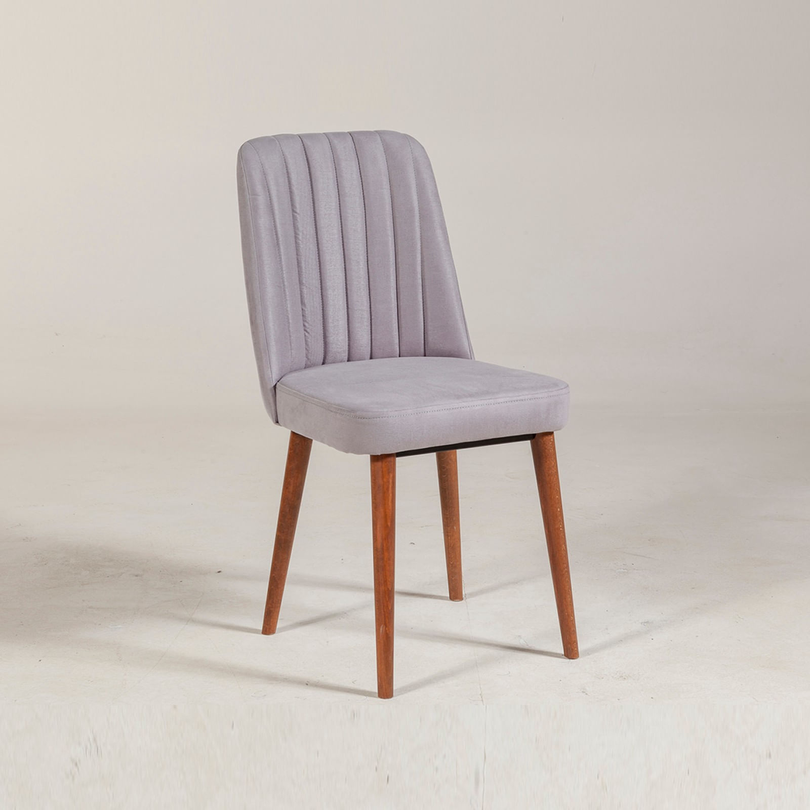 Scaun, Hanah Home, catifea, nuc soho, 47x46x89 cm — imaginea 4