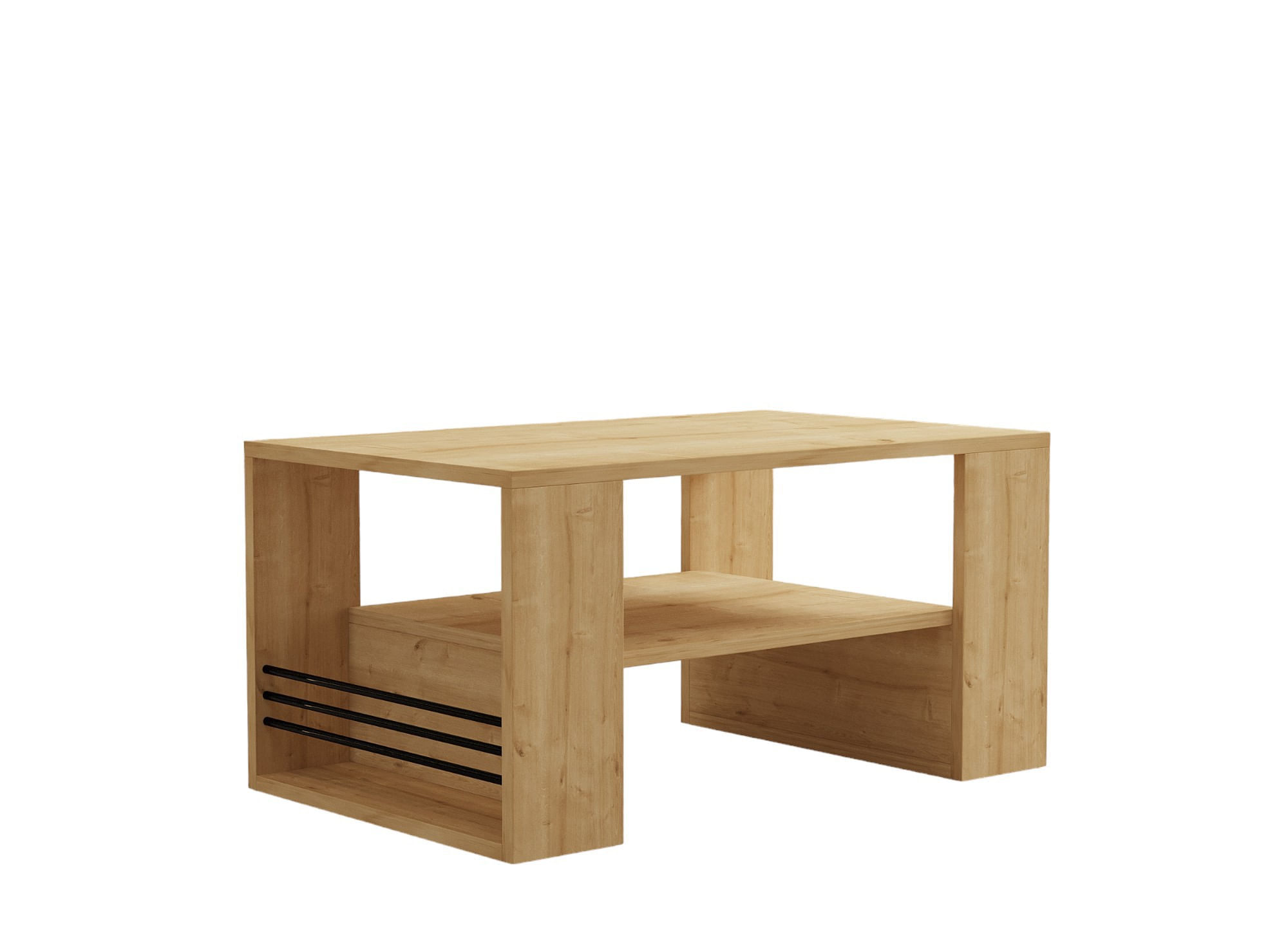 Masuta de cafea, Hanah Home, pal melaminat, safir, 80x50x40 cm, 495SSE1319 — imaginea 2