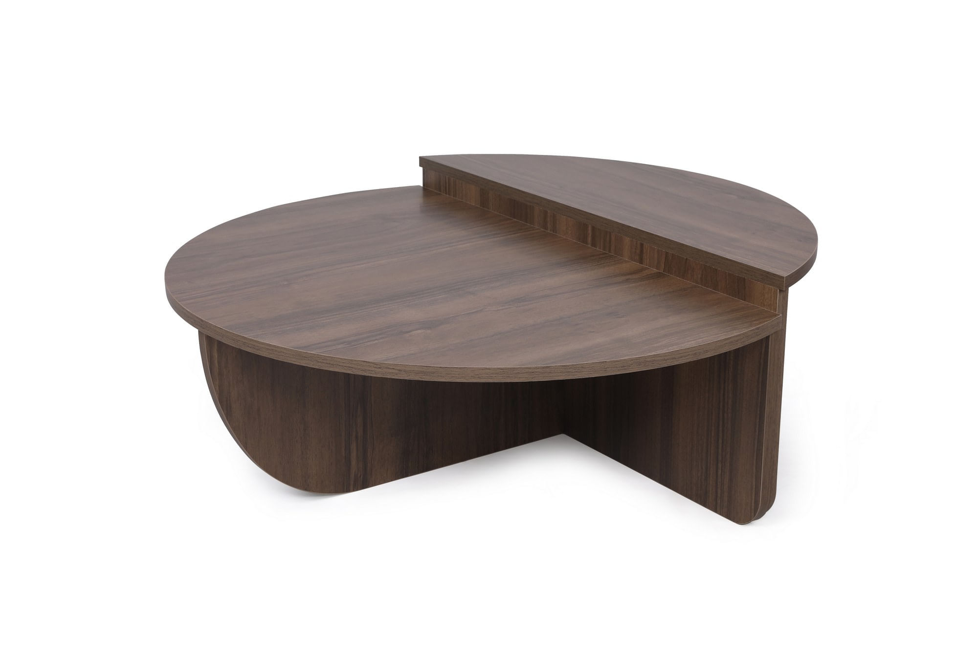 Masuta de cafea, Hanah Home, pal melaminat, nuc, 90x60x30 cm, 552NOS2234