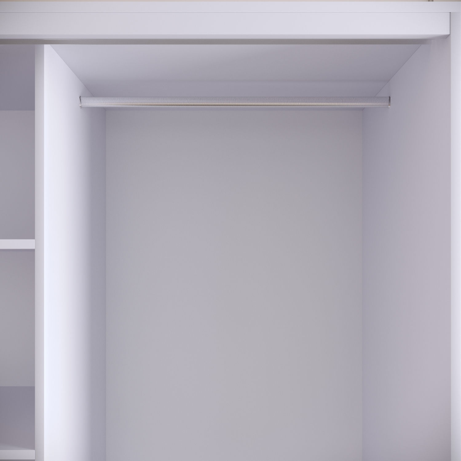 Sifonier, Hanah Home, pal melaminat, alb negru auriu, 150x57x200 cm — imaginea 7