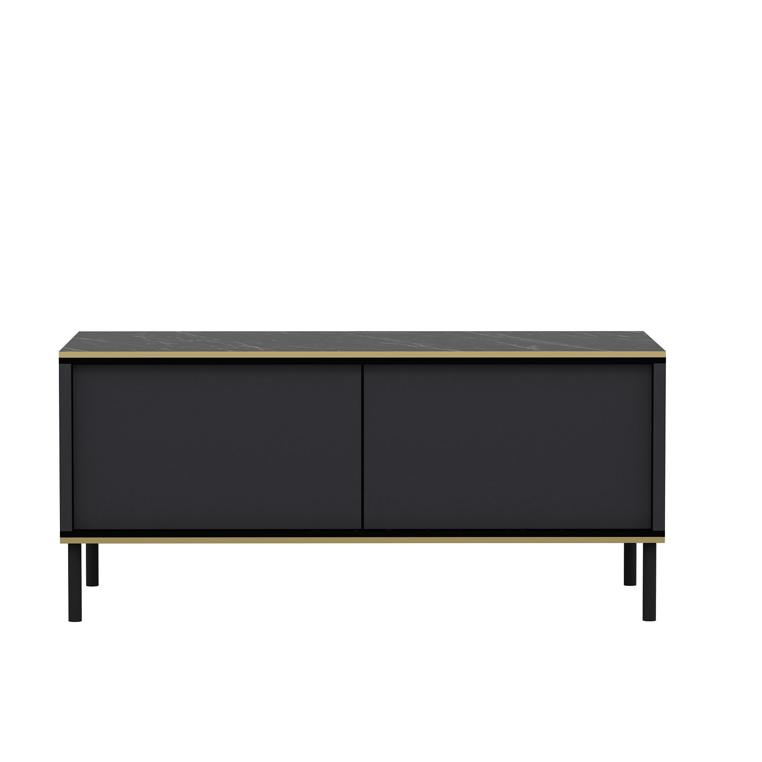 Masuta de cafea, Hanah Home, pal melaminat, antracit, 90x45x40 cm, 382NRC1524 — imaginea 2