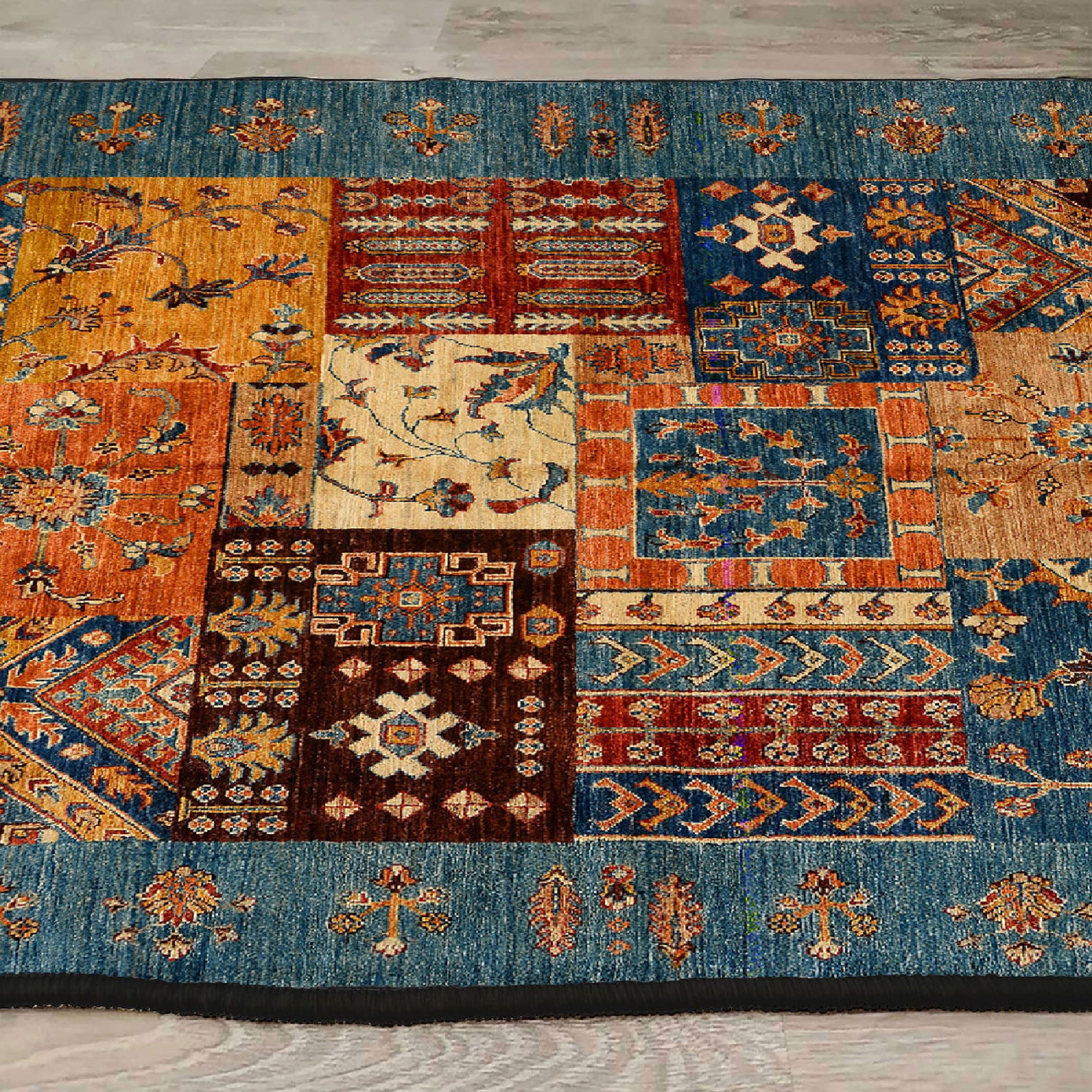 Covor, Conceptum Hypnose, multicolor, 80x150 cm, 100% bumbac, antiderapant, 708HFT3262