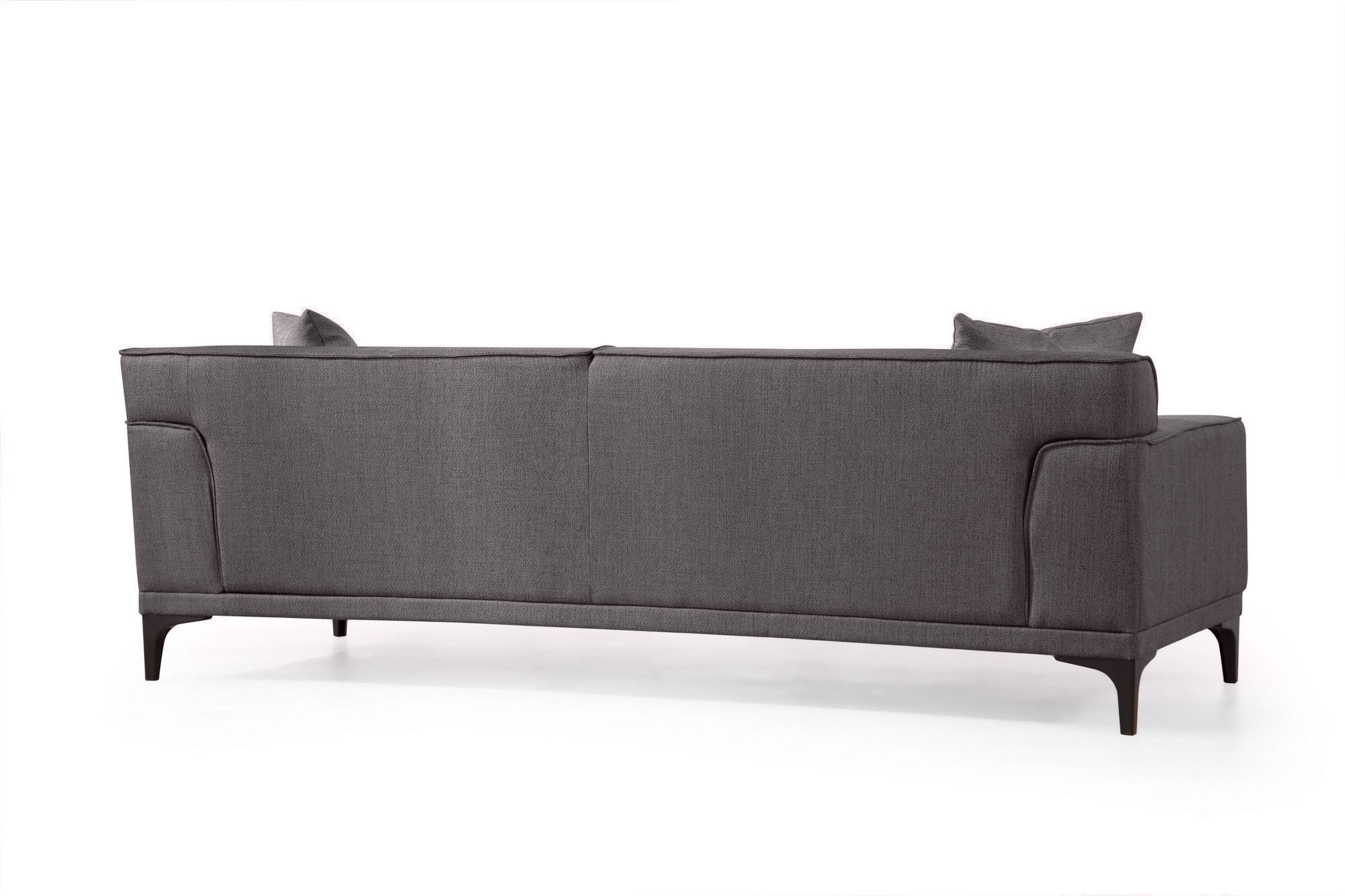 Canapea 3 locuri, Atelier Del Sofa, poliester, antracit, 215x87x86 cm — imaginea 2