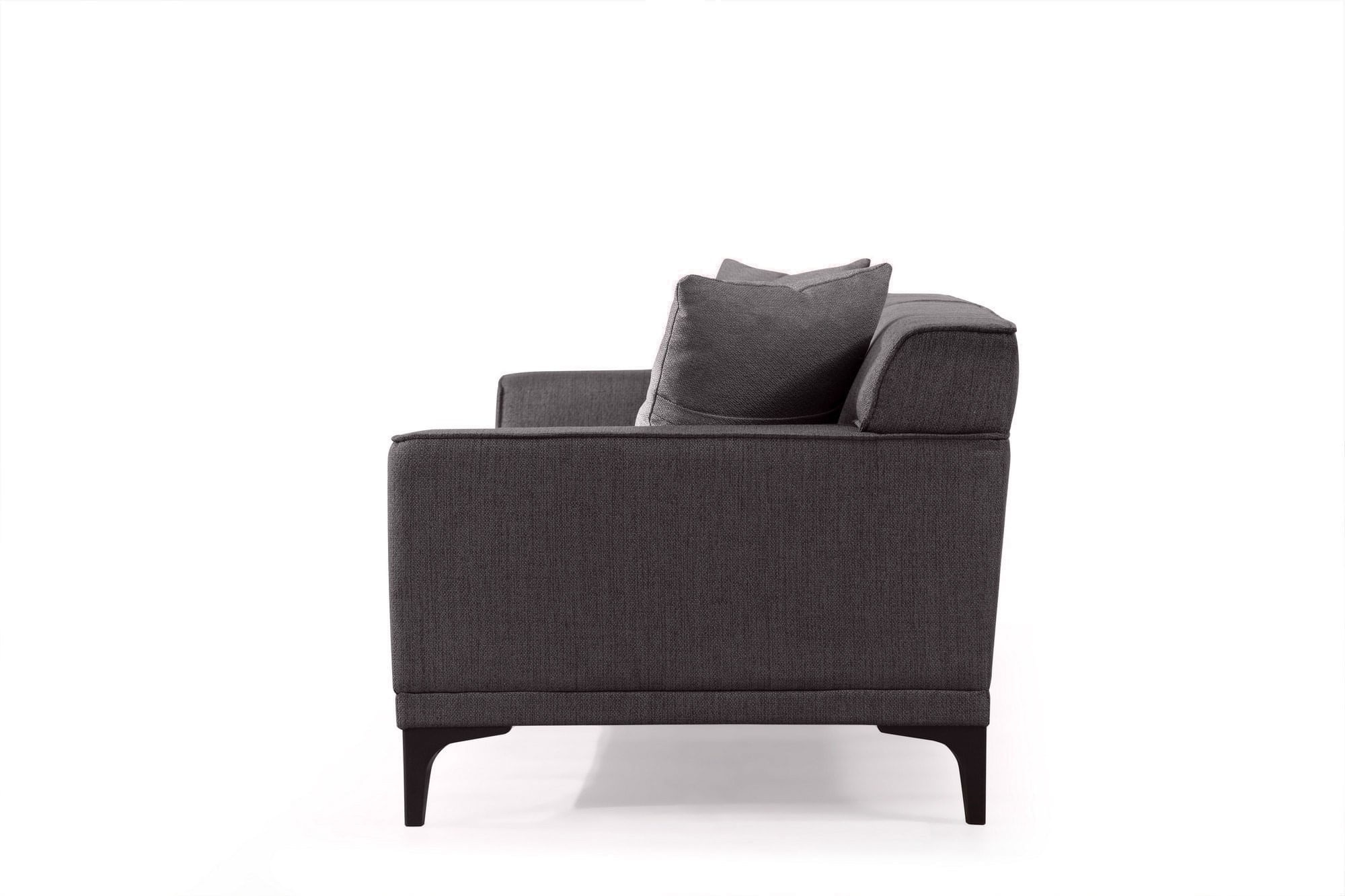 Canapea 3 locuri, Atelier Del Sofa, poliester, antracit, 215x87x86 cm — imaginea 8