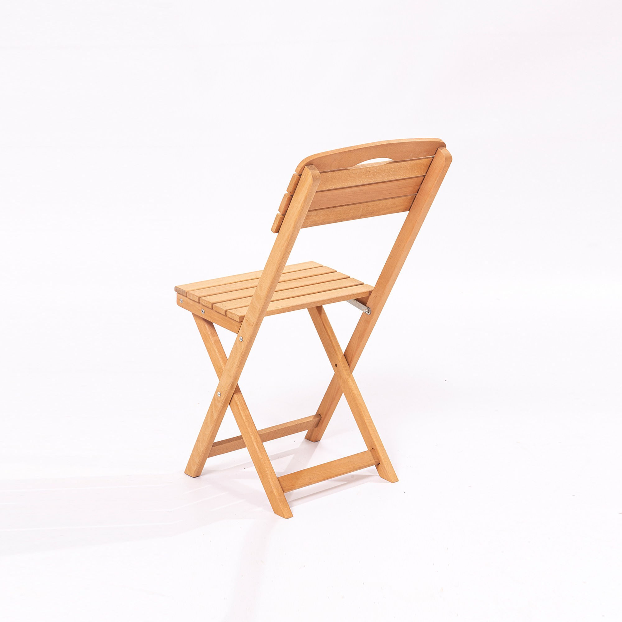 Set mobilier gradina, Hanah Home, lemn fag, maro, 3 piese — imaginea 5