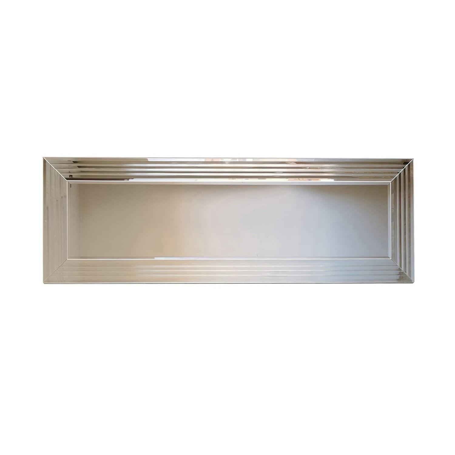 Oglinda, Hanah Home, mdf, argintiu, 120x40x2,2 cm