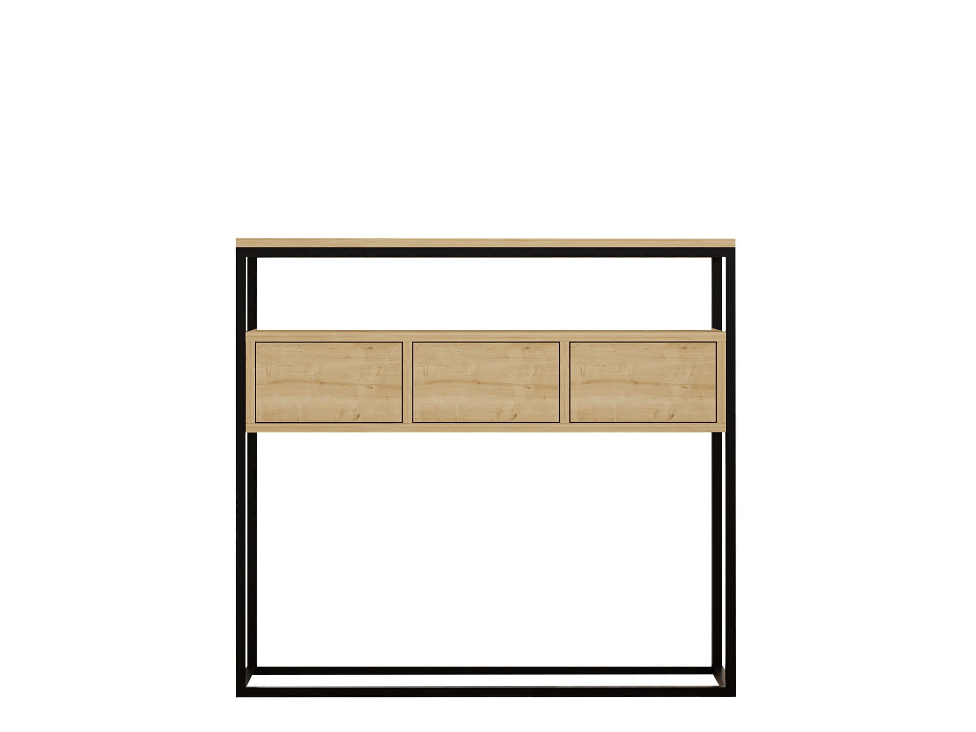 Consola, Hanah Home, pal melaminat, safir, 90x34x70 cm, 495SSE1901 — imaginea 2