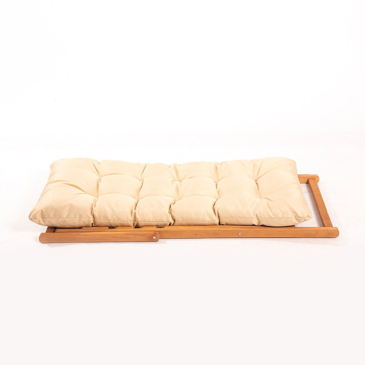 Set mobilier de gradina, Hanah Home, lemn de fag, maro crem, masa 40x40x40 cm, scaune 59x90x44 cm — imaginea 6