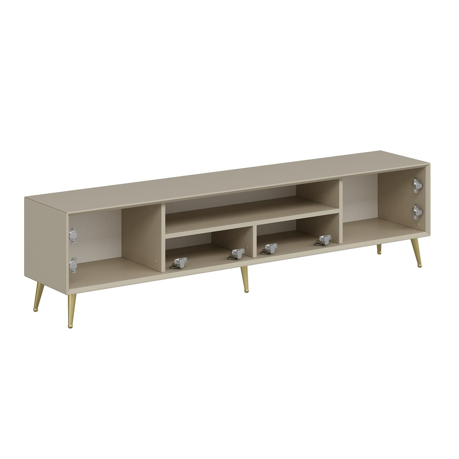 Comoda tv, Hanah Home, pal melaminat, gresie, 180x45x35 cm — imaginea 9
