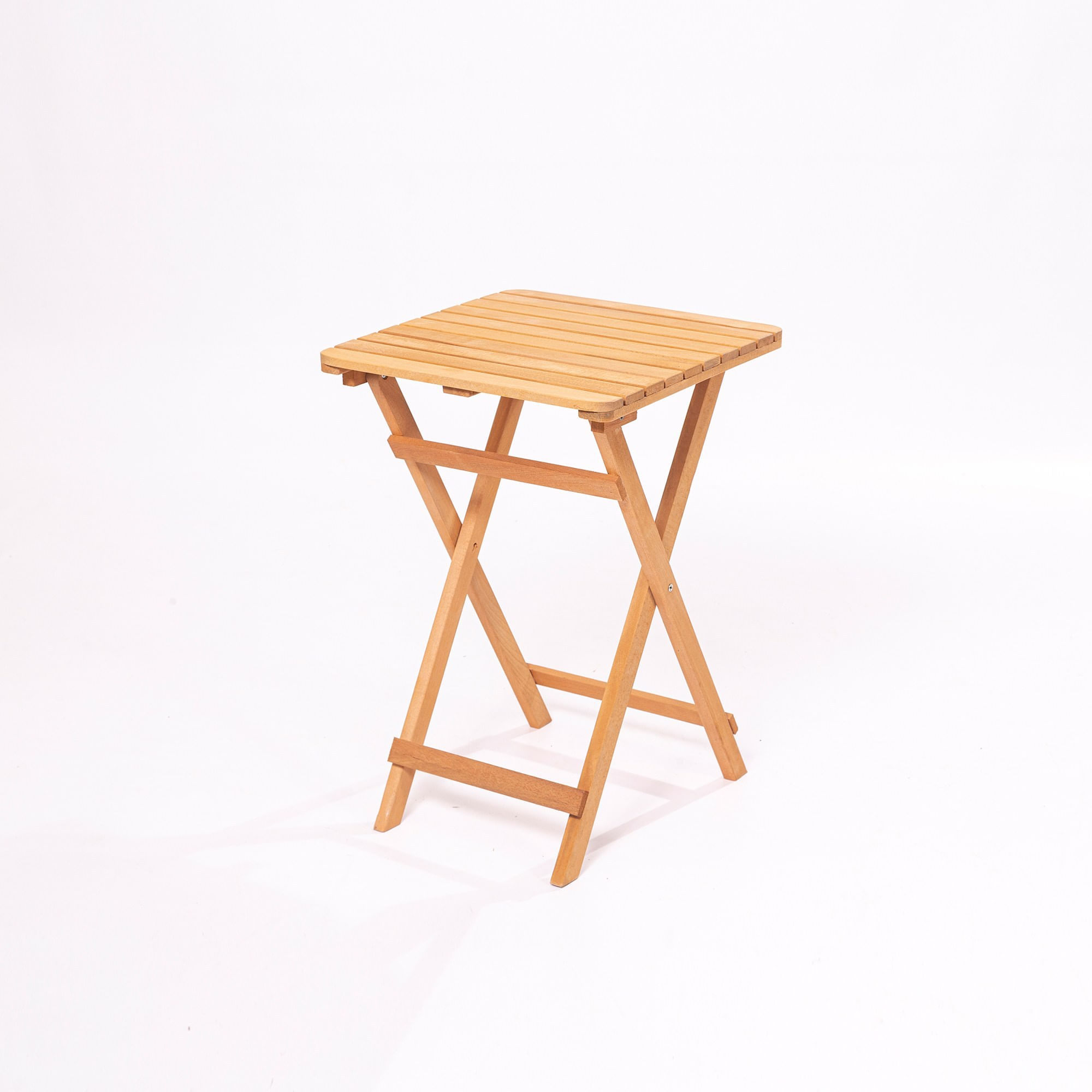 Set masa si scaune gradina, Hanah Home, lemn fag, natural crem, masa 50x50x72 cm, scaun 40x30x81 cm — imaginea 8
