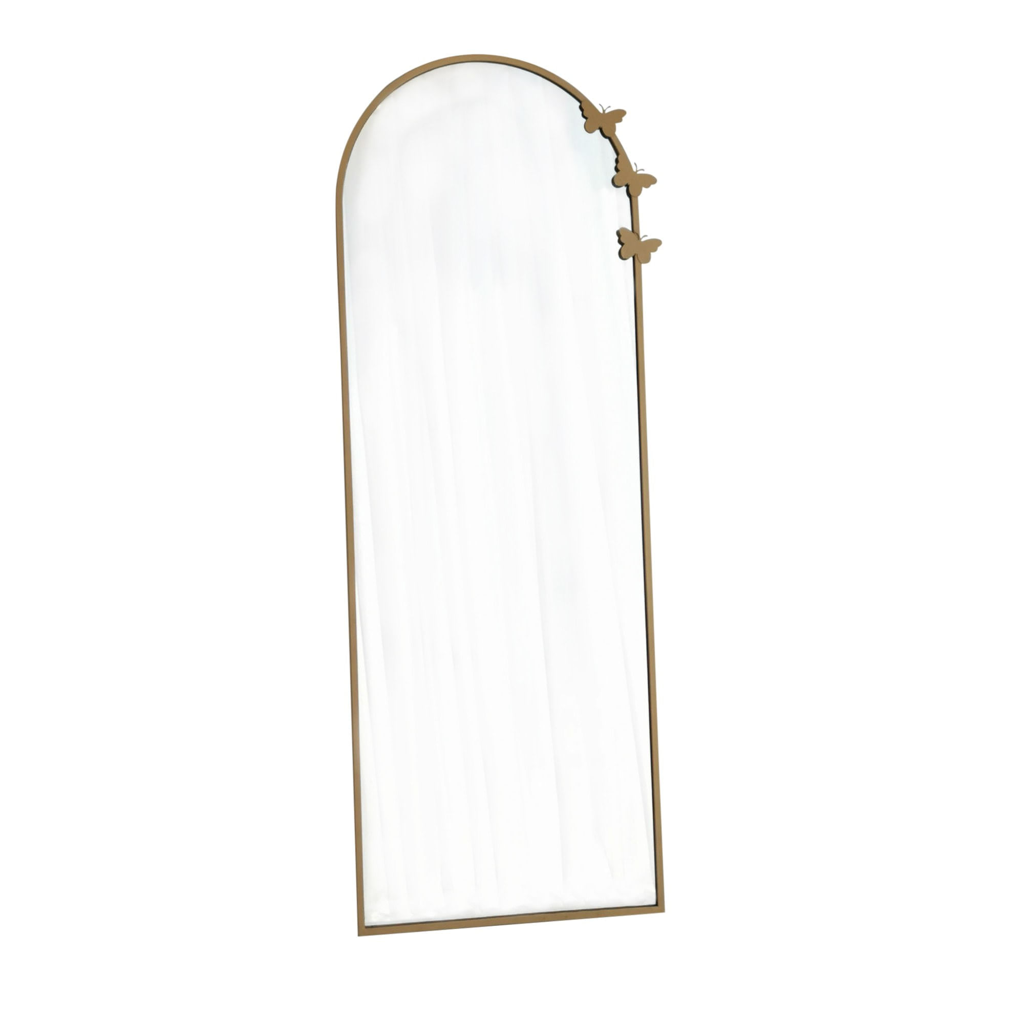 Oglinda cheval, Hanah Home, metal, auriu mat, 65x180 cm, 552NOS2315