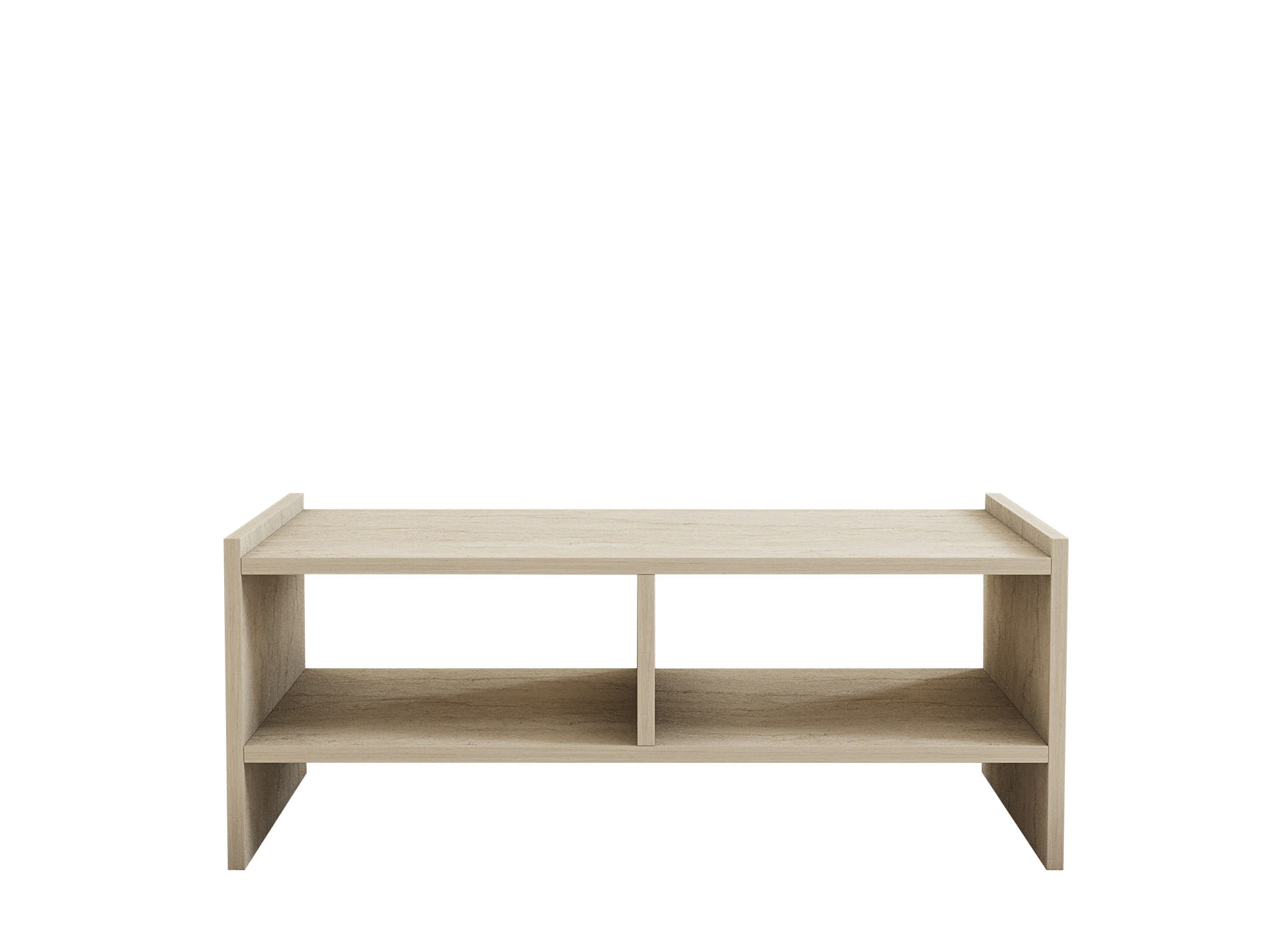 Masuta de cafea, Hanah Home, pal melaminat, travertin, 90x50x35 cm — imaginea 2