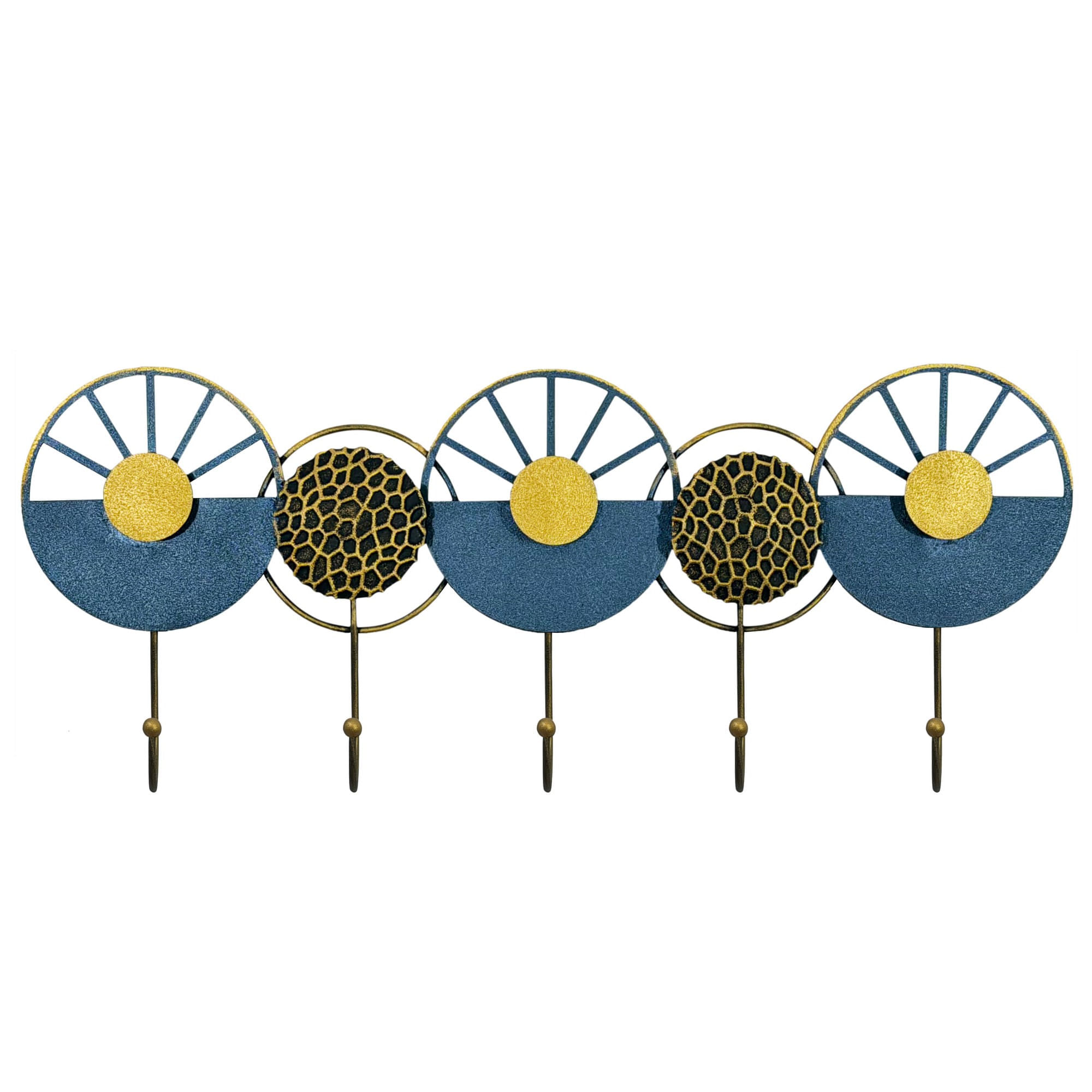Cuiere de perete, Wallxpert, metal, multicolor, 60x23 cm