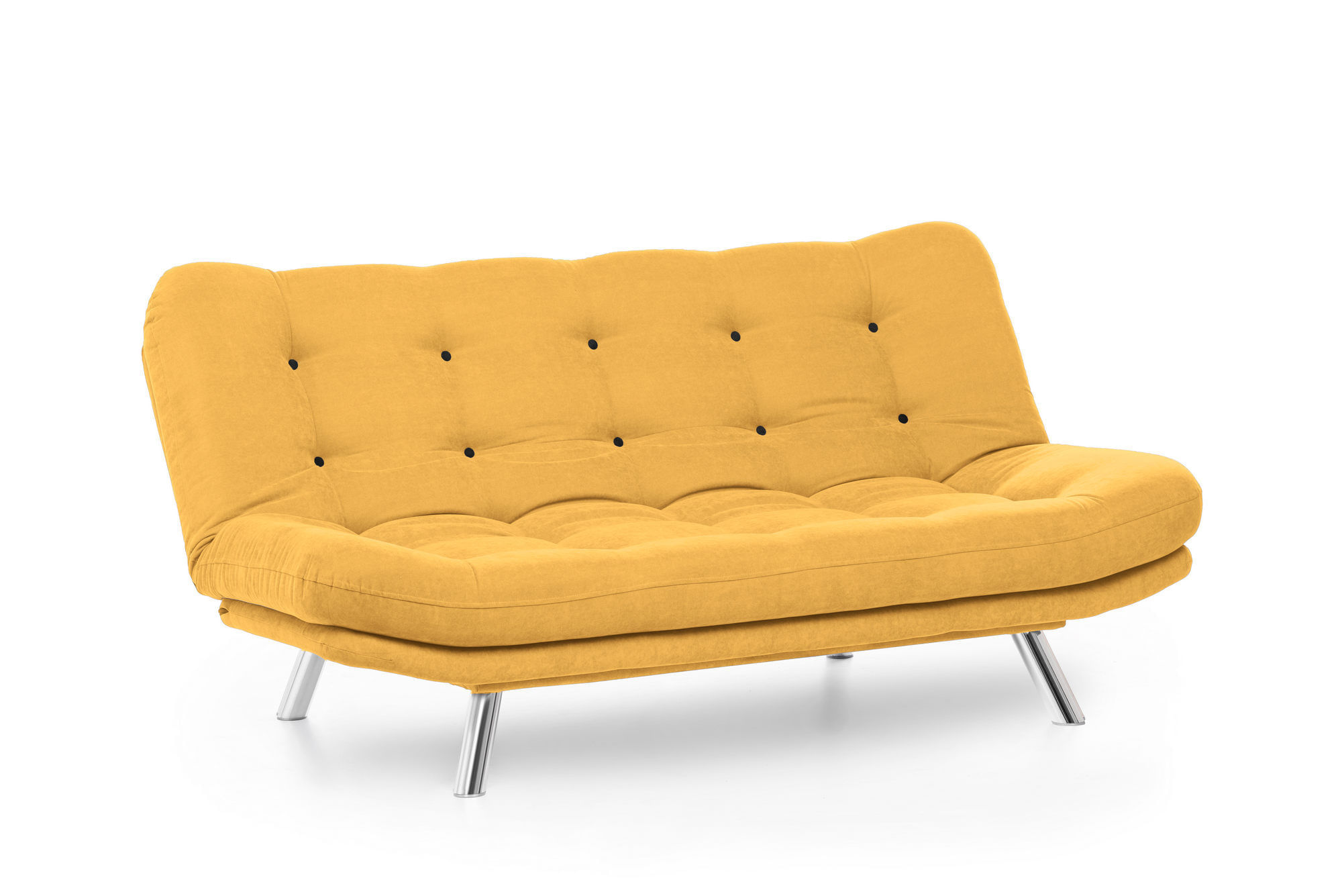 Canapea extensibila, Atelier Del Sofa, metal, mustar, 200x95x105 cm — imaginea 2