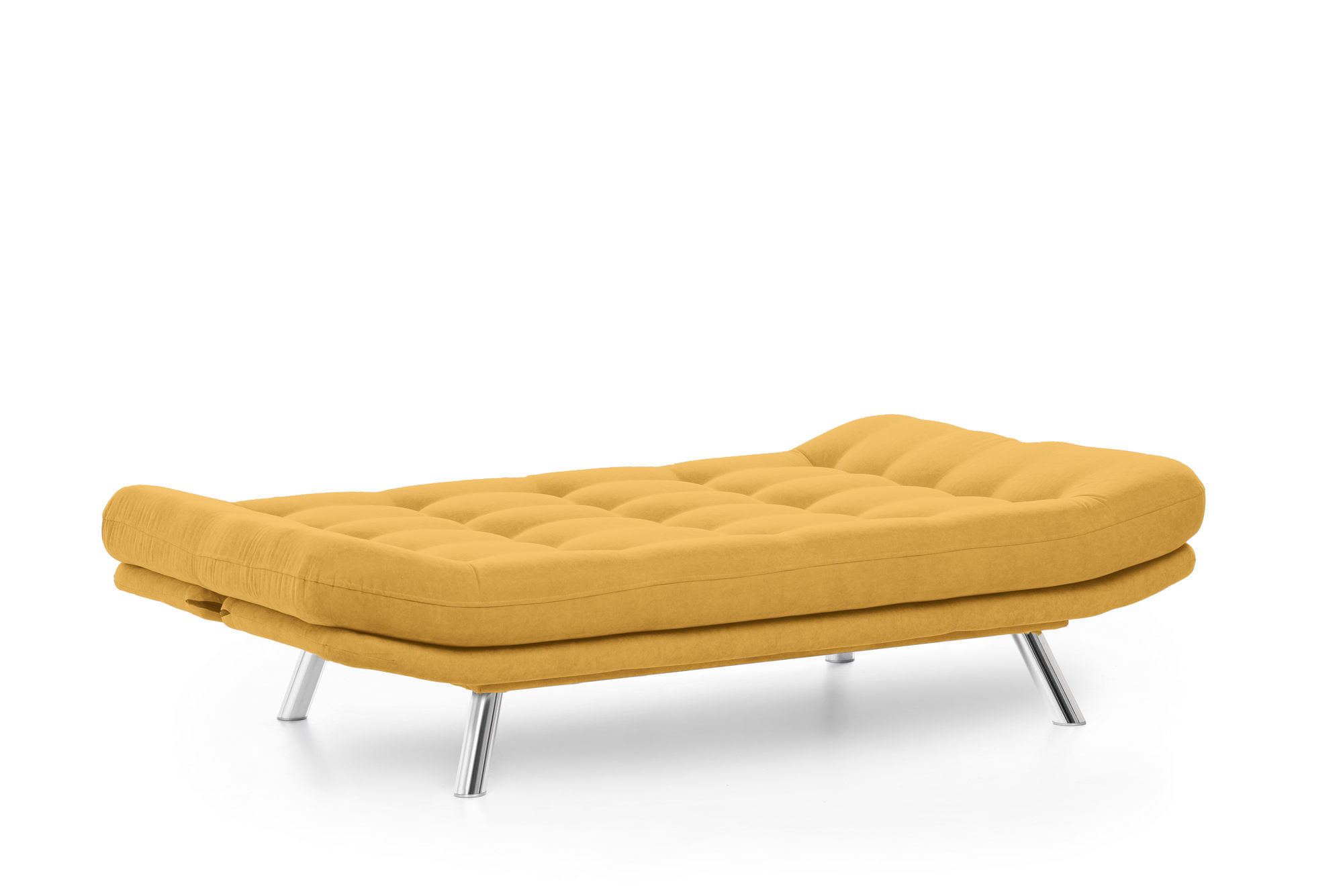 Canapea extensibila, Atelier Del Sofa, metal, mustar, 200x95x105 cm — imaginea 4