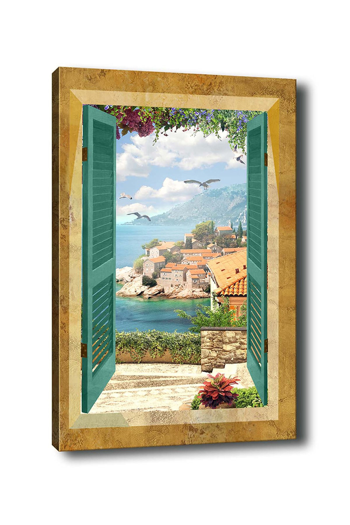 Tablou decorativ, Wallxpert, panza, multicolor, 50x70 cm, 529TCR1330