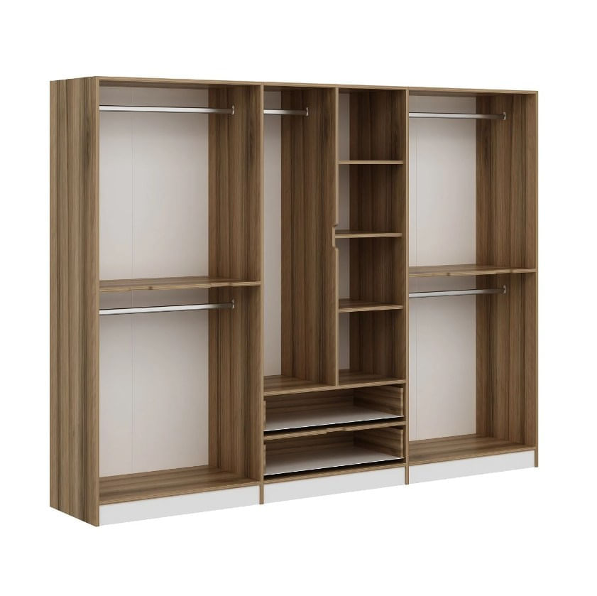 Sifonier, Hanah Home, pal melaminat, dore, 277x208x52 cm