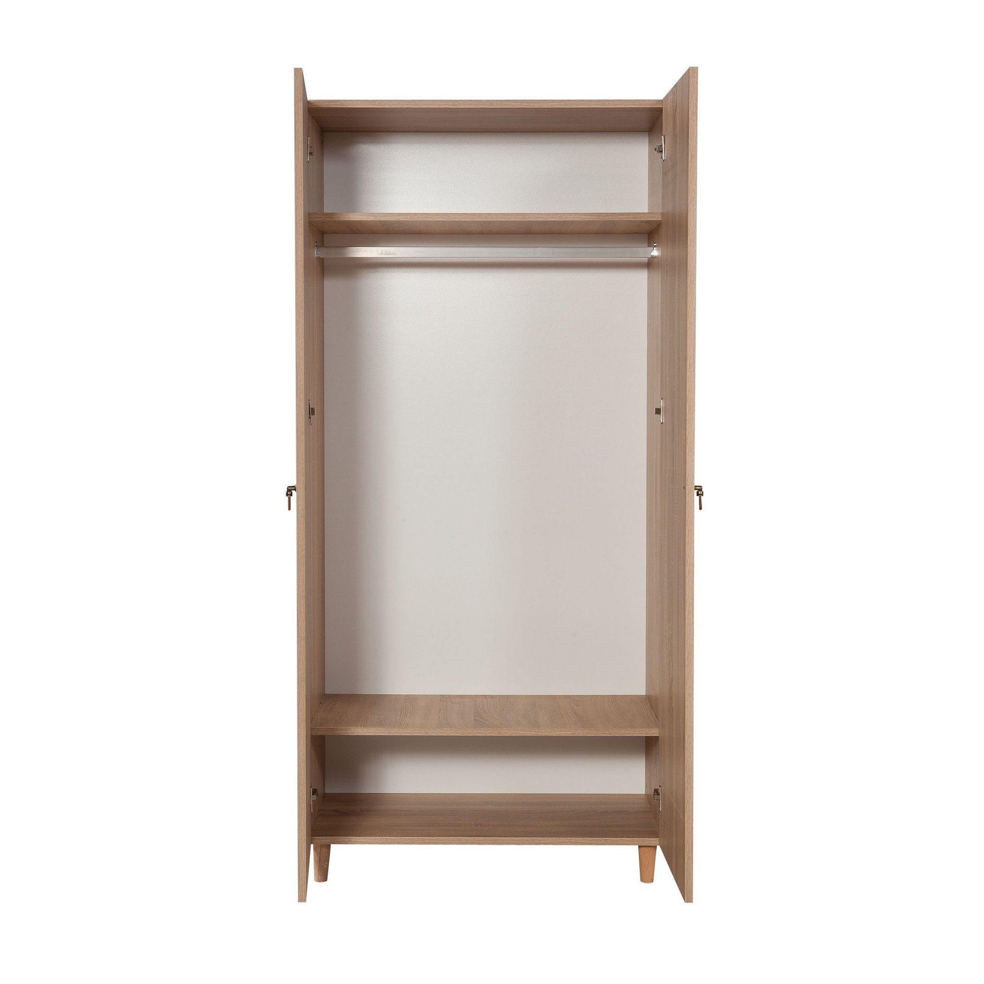 Dulap, Hanah Home, pal melaminat, stejar sonoma, 90x52x192 cm, 863SPH4206 — imaginea 3